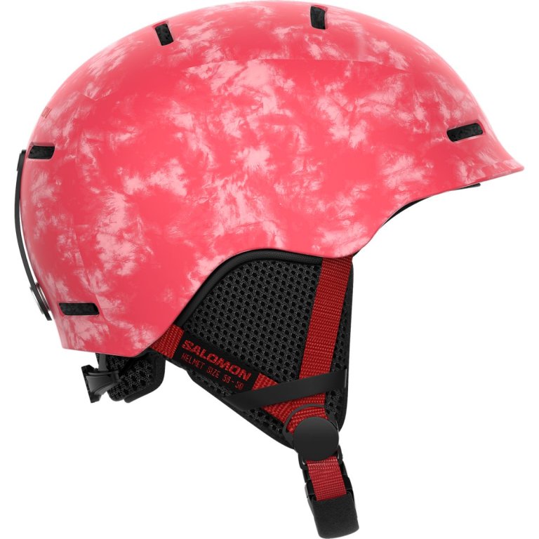 Лижний шолом Salomon Grom Rental K - рожевий