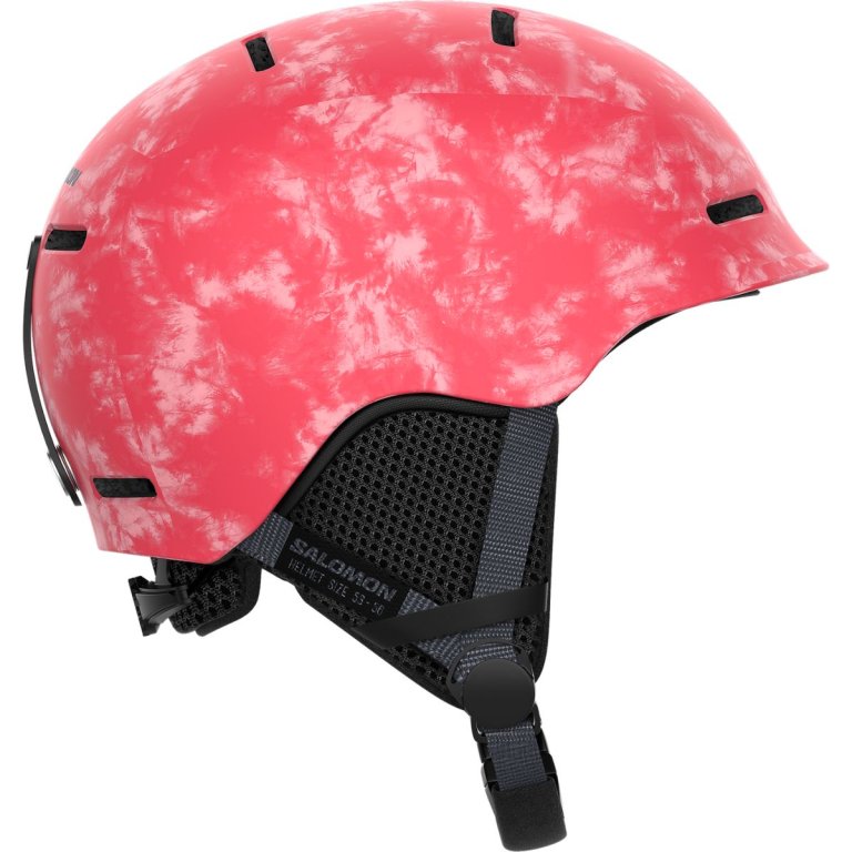 Лижний шолом Salomon Grom Rental K - рожевий
