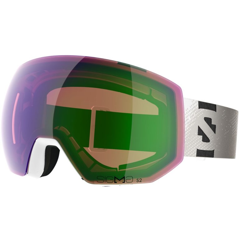 Гірськолижні окуляри Salomon Radium Pro Sigma - білі