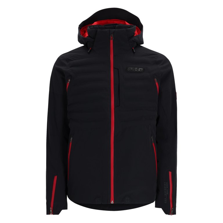 Bunda Spyder Pinnacle M - čierna