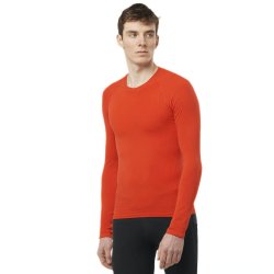 Футболка Salomon S LAB Ultra LS Seam Tee - червона