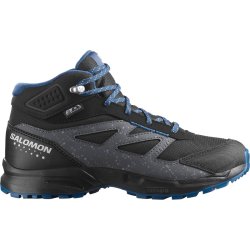 Взуття Salomon Outway Mid Cswp J - чорно/синє