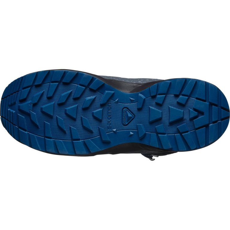 Взуття Salomon Outway Mid Cswp J - чорно/синє