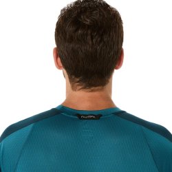 Футболка Asics Fujitrail Elite SS Top M - синя