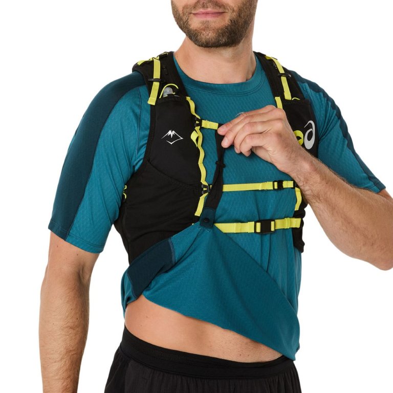 Футболка Asics Fujitrail Elite SS Top M - синя