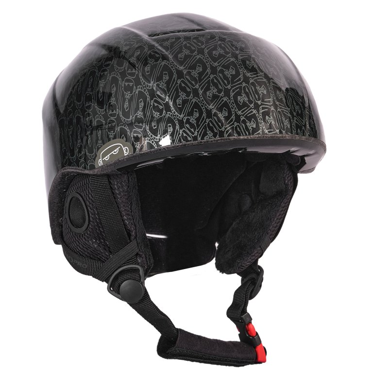Lyžařská helma TecnoPro XT J - černá/stříbrná