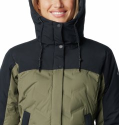 Куртка Columbia Mountain Croo™ III Mid Down Jacket W - зелено/чорна