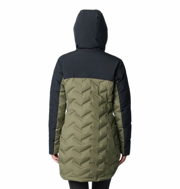 Куртка Columbia Mountain Croo™ III Mid Down Jacket W - зелено/чорна