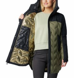 Куртка Columbia Mountain Croo™ III Mid Down Jacket W - зелено/чорна