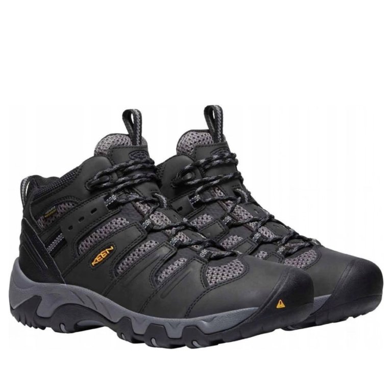 Взуття Keen Koven Mid WP M - чорний/сірий