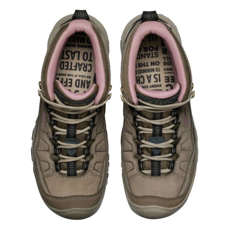 Взуття Keen Targhee IV Mid WP W - коричневий