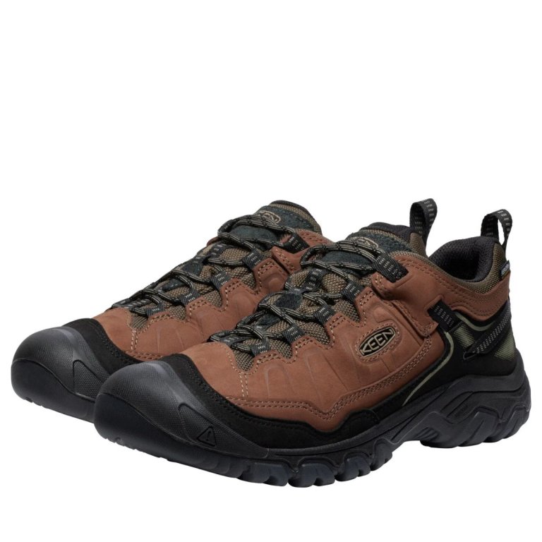 Взуття Keen Targhee IV WP M - коричневий/чорний