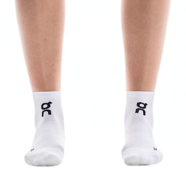 Шкарпетки ON Core Run Sock Mid 2P - білі