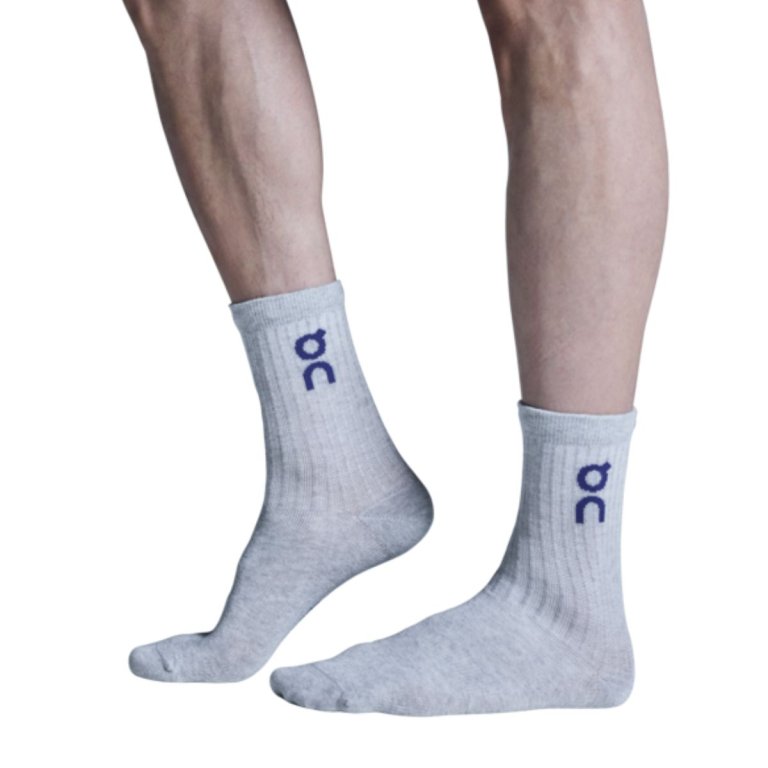 Шкарпетки ON Logo Sock High 3P - синьо/чорні