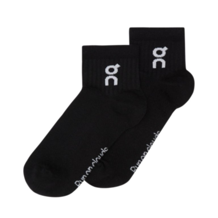 Шкарпетки ON Logo Sock Mid 3P - чорні