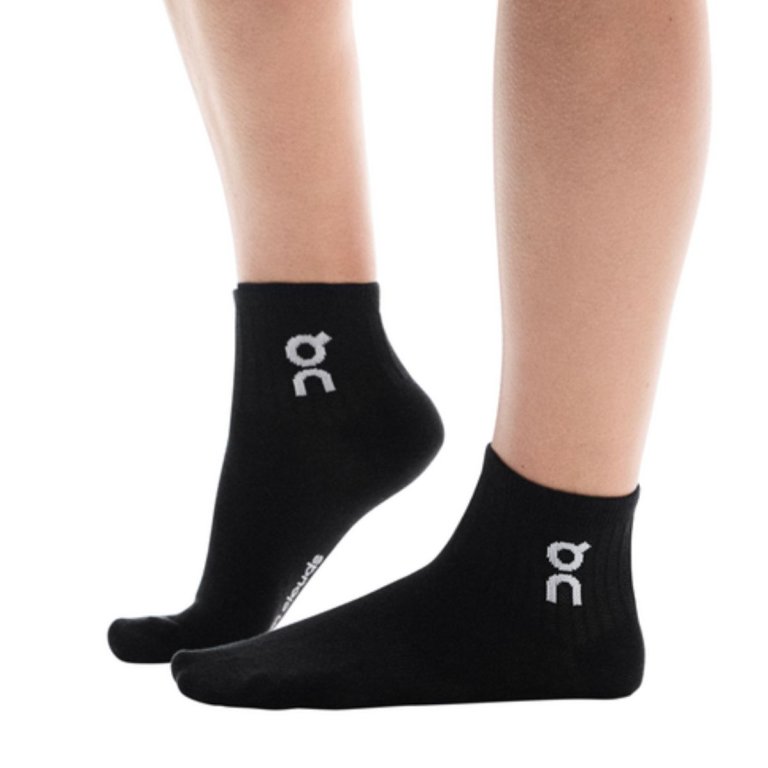 Шкарпетки ON Logo Sock Mid 3P - чорні