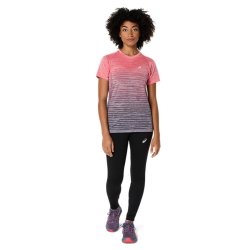 Футболка Asics Seamless SS Top W - рожевий/фіолетовий