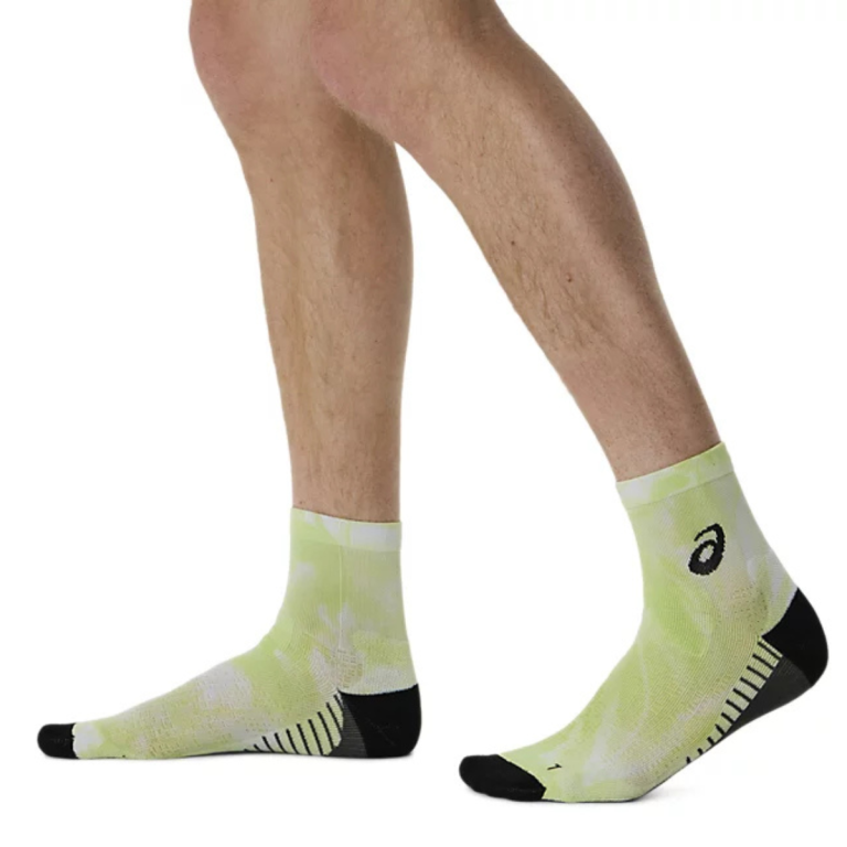 Шкарпетки Asics Performance Run Sock Quarter Sock - зелені
