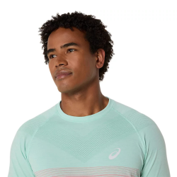 Футболка Asics Seamless SS Top M - оранжевий/зелений