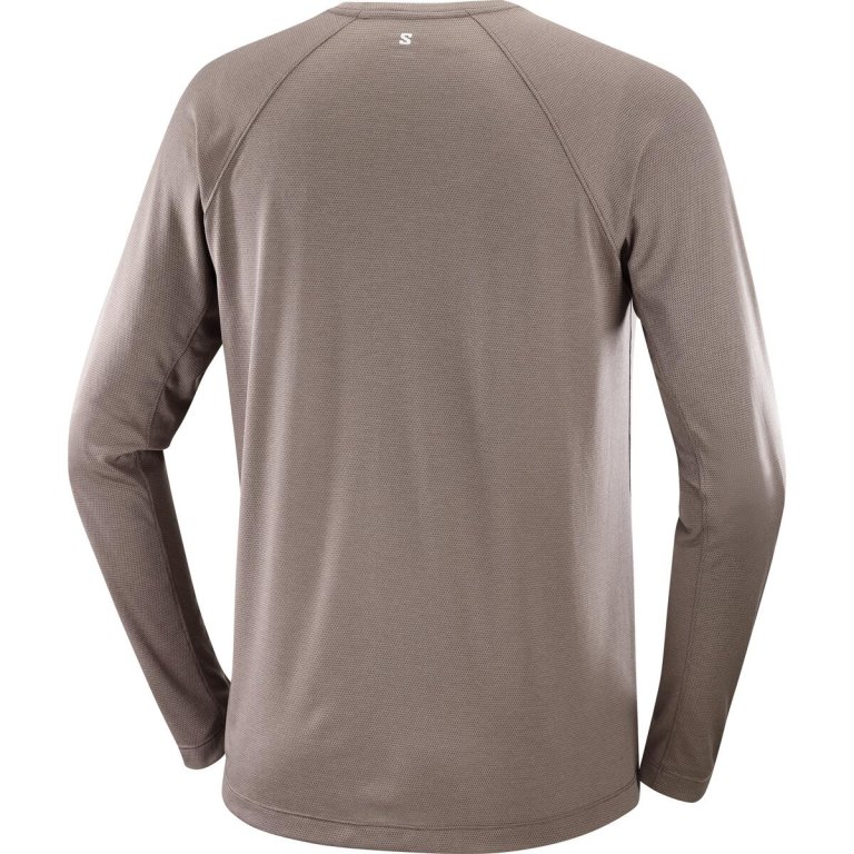 Футболка Salomon SHKout Core LS Tee M - сіра
