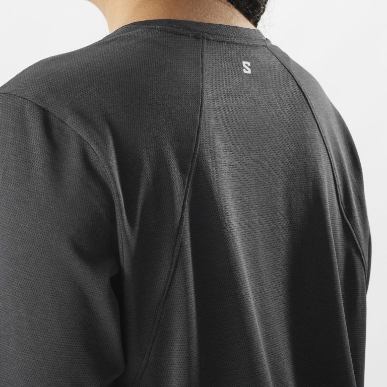 Футболка Salomon SHKout Core LS Tee W - чорна