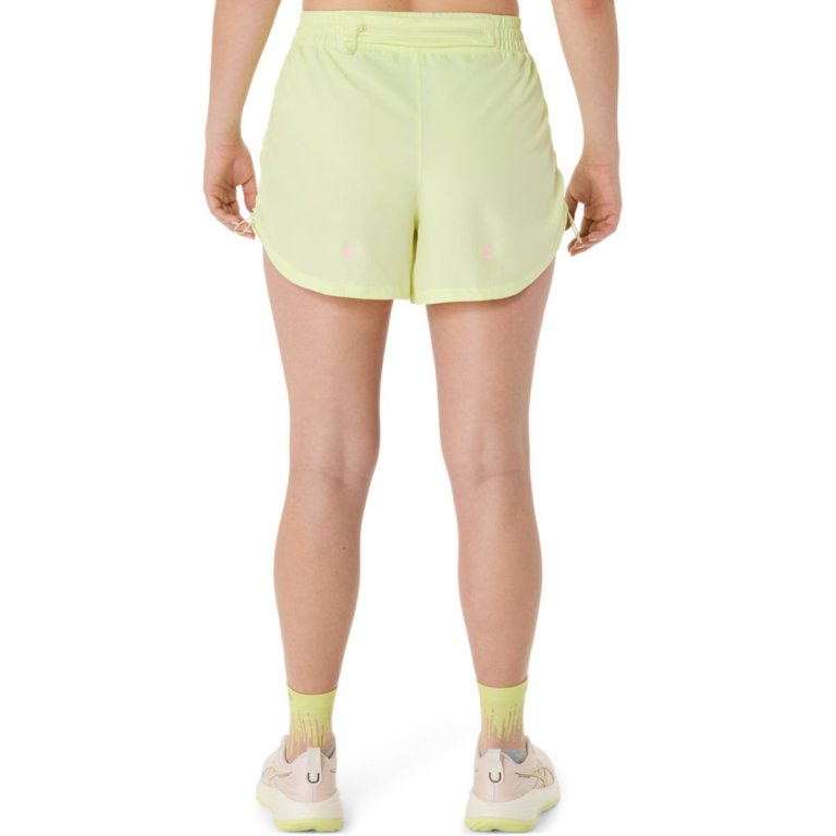 Шорти Asics Nagino Run Adjustable 4IN Short W - жовтий