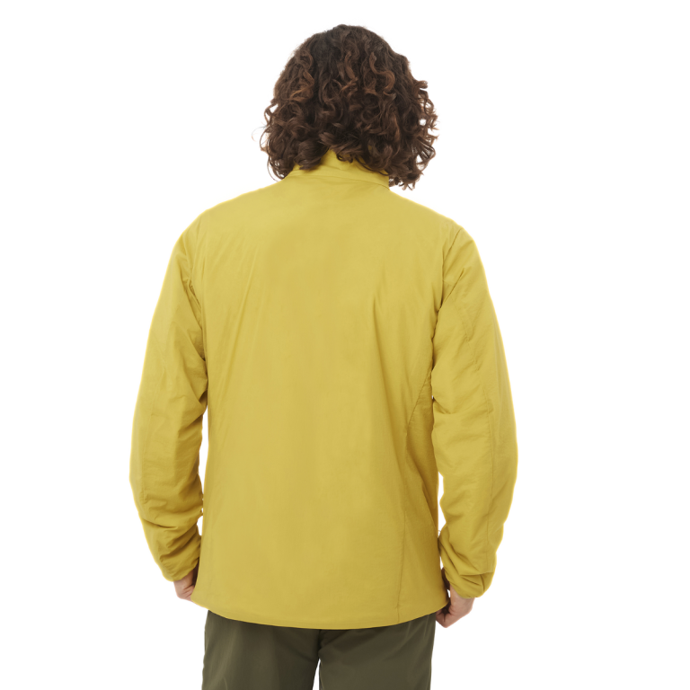 Кофта Salomon Mountain Flex Jkt M - жовта
