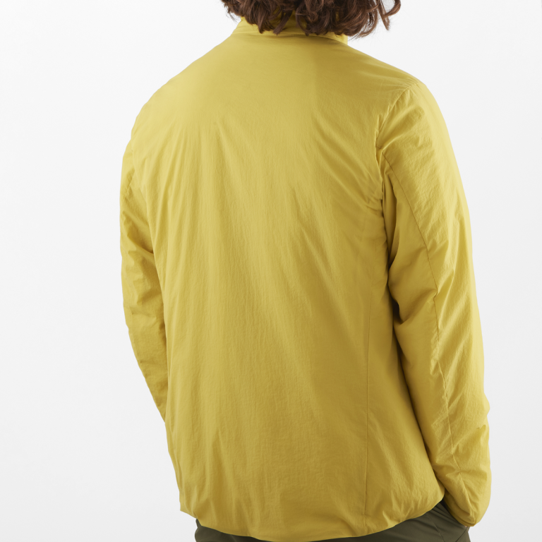 Кофта Salomon Mountain Flex Jkt M - жовта