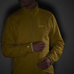 Кофта Salomon Mountain Flex Jkt M - жовта