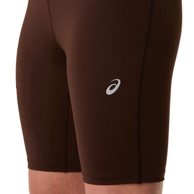 Шорти Asics Road High Waist 8IN Sprinter W Sprinter W - коричневий
