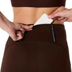 Шорти Asics Road High Waist 8IN Sprinter W Sprinter W - коричневий