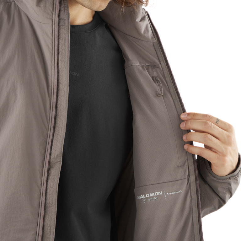 Куртка Salomon Mountain Flex Jkt M - коричнева