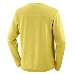 Кофта Salomon Motomesh Crewneck M - жовта
