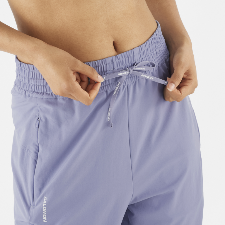 Штани Salomon SHKout Core Pants W - фіолетові