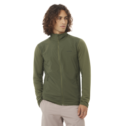 Худі Salomon Essential Lightwarm Hybrid M - зелене