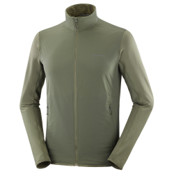 Худі Salomon Essential Lightwarm Hybrid M - зелене