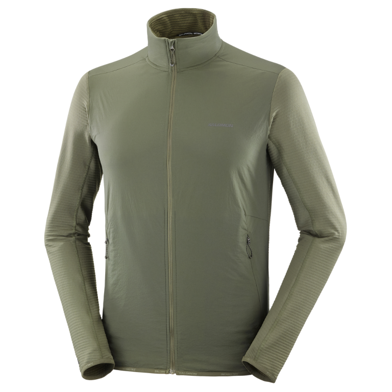 Худі Salomon Essential Lightwarm Hybrid M - зелене