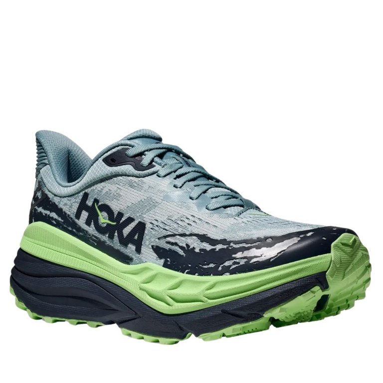 Кросівки Hoka Stinson 7 M - сині/зелені