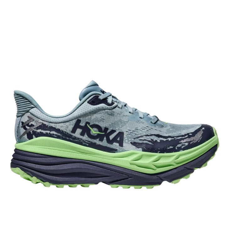 Кросівки Hoka Stinson 7 M - сині/зелені