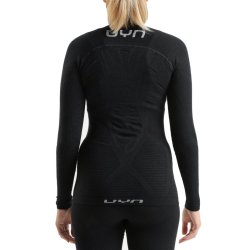 Футболка UYN Elevatyon Biomorph UW Shirt LS Turtle Neck W - чорна