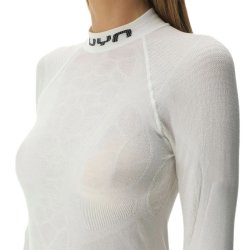 Tričko UYN Elevatyon Biomorph UW Shirt LS Turtle Neck W - biela
