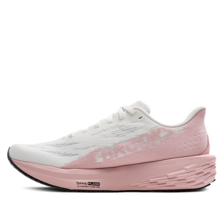 Кросівки Brooks Launch 11 W - біло/рожеві