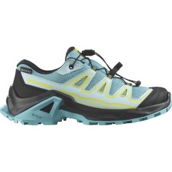 Взуття Salomon X Ultra GTX J - синьо/зелений