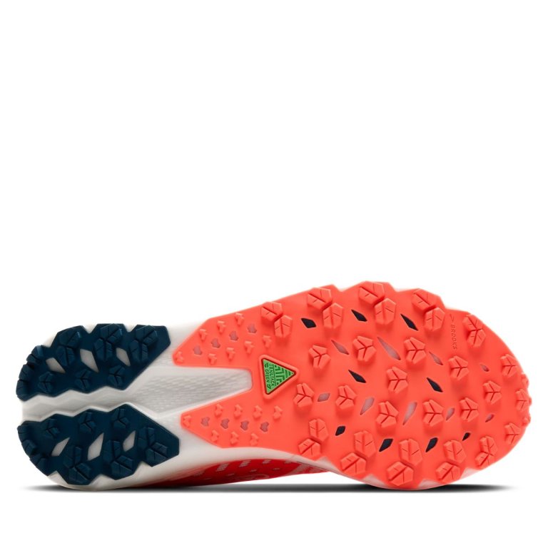 Кросівки Brooks Catamount 4 W - помаранчево/білі