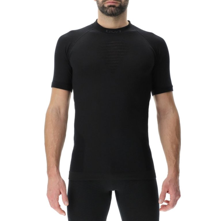 Футболка UYN Fusyon Light Shirt Short M - чорна