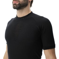 Футболка UYN Fusyon Light Shirt Short M - чорна