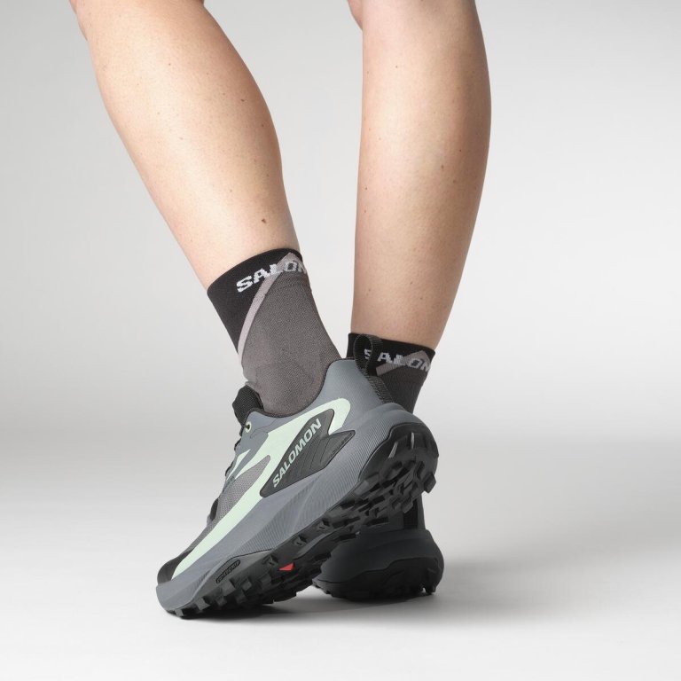 Кросівки Salomon Genesis GTX W - чорно / сіро / зелені