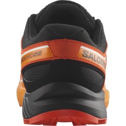 Кросівки Salomon Speedcross J - чорно/помаранчеві