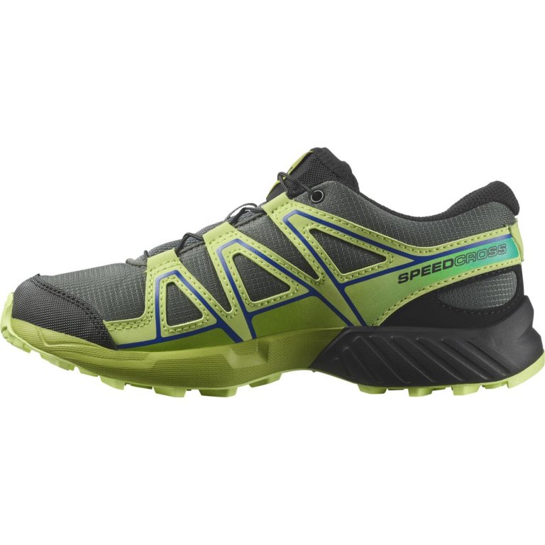 Кросівки Salomon Speedcross J - чорний / зелені