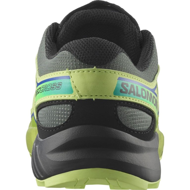 Кросівки Salomon Speedcross J - чорний / зелені